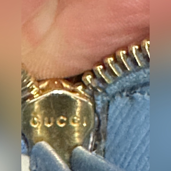 GUCCI
Calfskin New Flora Bamboo Zip
Around Long Wallet Azure - Picture 12 of 14